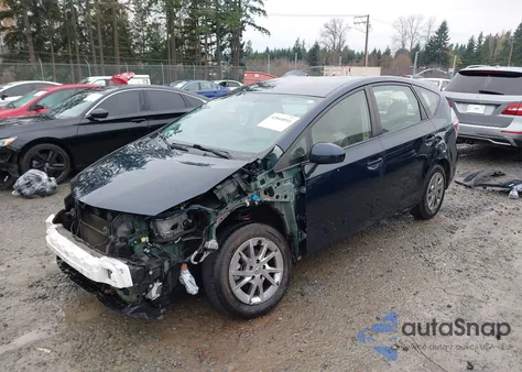 2017 Toyota Prius V Two из США, поврежденный, VIN JTDZN3EU5HJ059377